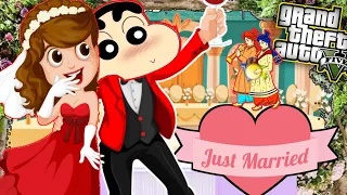 GTA 5:😍 SHINCHAN Want to Marry in GTA 5 | JSS GAMER