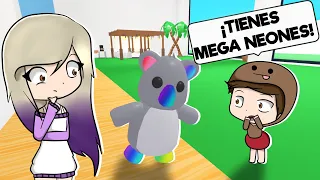 ESTE BEBÉ SOLO QUERÍA QUE FUERA SU MADRE POR MIS MEGA NEONES EN ROBLOX!!