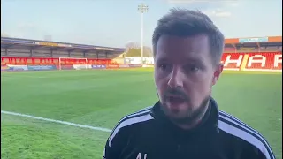 Adam Lakeland Reaction | Kidderminster Harriers vs Curzon Ashton | Vanarama National League North