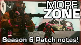 SEASON 6 PATCH NOTES!!! Call of Duty: Modern Warfare and Warzone