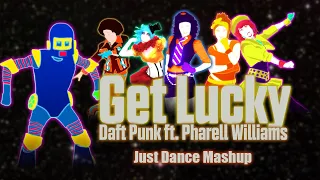 Get Lucky - Daft Punk ft. Pharell Williams [Just Dance Fanmade Mashup]