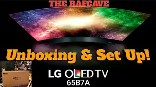 Unboxing & Set Up of the LG OLED 4K 65B7A TV!