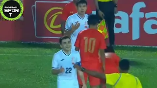 Myanmar 1-1 Kyrgyzstan #highlights #footall #AunThu