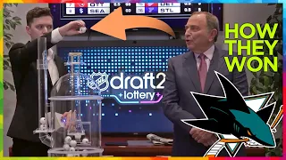 How San Jose Sharks WON 2024 NHL Draft Lottery