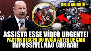 ASSISTA COM URGENCIA! Pastor desce do AVIÃO antes de DECOLAR após AVISO DE DEUS - TESTEMUNHO 2023