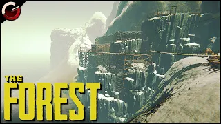 MOST SECURE CLIFF BASE! The Ultimate Mountain Fortress | The Forest Gameplay
