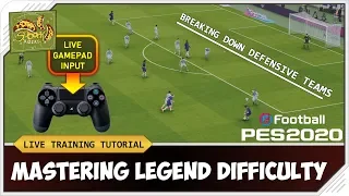 PES 2020 | How to Beat a Defensive Team on LEGEND Difficulty [Tutorial]