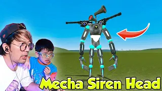 BANG CUPU AJAK MIKACIL LIHAT MECHA SIREN HEAD PERTAMA KALI‼️ (Gmod)