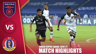 ISL 2020-21 Highlights M108: Odisha FC Vs SC East Bengal