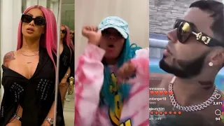 YAILIN EN FRENTA A KAROL G POR AMOR DE ANUEL 😲 ANUEL EXPLOTA EN CONTRA DE KAROL G 😲