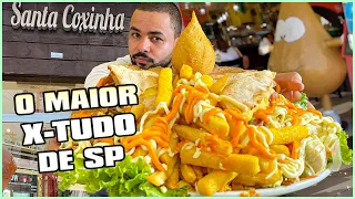 O MAIOR X-TUDO DE SÃO PAULO | DESAFIO NO SANTA COXINHA