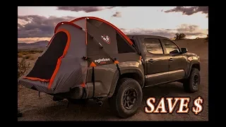 HOW TO OVERLAND ON A BUDGET | RIGHTLINE 5 FT BED TENT HOW TO INSTALL & IS IT WORTH IT?