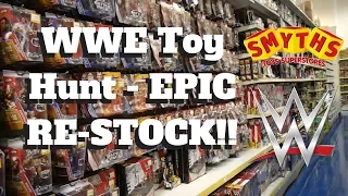 WWE Toy Hunt // EPIC RE-STOCK IN SMYTHS UK!! feat. Summerslam 2017 Finn Balor and Elite 51 Aj Styles