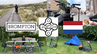 Cycle Touring Netherlands on Bromptons