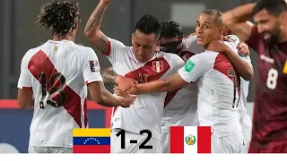 Venezuela 1-2 Perú (Eliminatorias Qatar 2022) Narración Movistar Deportes.