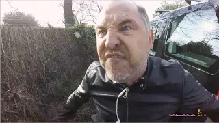 Extreme Road Rage Rant At Cyclist By Master Butcher #RoadRage
