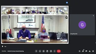 10/25/21 School Board Meeting