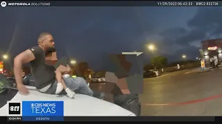 Hutchins police officer declares "Jesus" to get child from father having mental health crisis