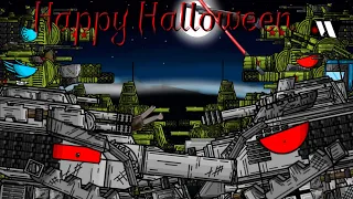 Halloween with tanks - Cartoons about tanks