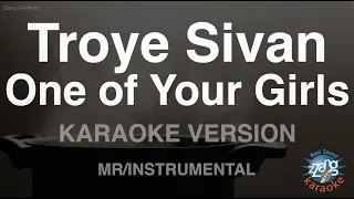 Troye Sivan-One of Your Girls (MR/Instrumental) (Karaoke Version)