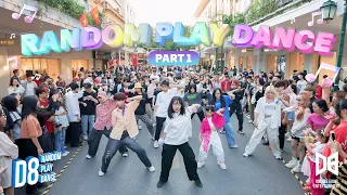 [KPOP RANDOM DANCE IN PUBLIC💙] RANDOM DANCE TẠI PHỐ ĐI BỘ HOÀN KIẾM HÀ NỘI | D8 CREW X TSP (Part 1)