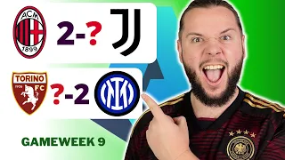 Serie A Gameweek 9 Predictions & Betting Tips | AC Milan vs Juventus