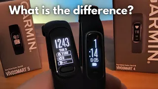 Garmin Vivosmart 5 vs Garmin Vivosmart 4 | Fitness Tech Review