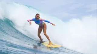 Alana and Jack surfing on the North Shore | Workout and post workout snack |