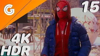 Spiderman Miles Morales PS5 Gameplay Walkthrough Part 15 | 4K HDR | No Commentary(Full game)