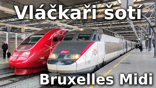 Vláčkaři šotí | Bruxelles Midi (27. 3. 2024)