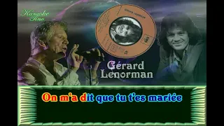 Karaoke Tino - Gérard Lenorman - Michèle