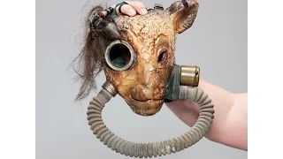 Get a closer look at Erick Rowan's creepy new mask
