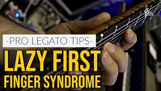 LAZY FIRST FINGER SYNDROME - This is probably holding back your legato technique - TOM QUAYLE