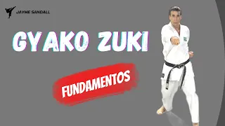 O soco mais usado no karate Shotokan - gyako zuki #1  (Fundamentos)