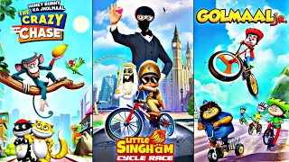 Little Singham Mobile Game | Golmaal Jr Mobile Game | Hunny Bunny Ka Jholmaal Mobile Gameplay 🤩❤️