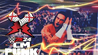 CUSTOM CM PUNK WWE 2K24 TITANTRON- THIS FIRE BURNS THEME