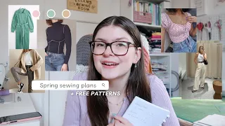 Spring Sewing Plans 2023 + FREE PATTERN ideas