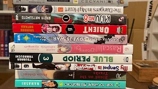 100+ Volumes!!! HUGE Manga Haul!November and December End of Year Haul