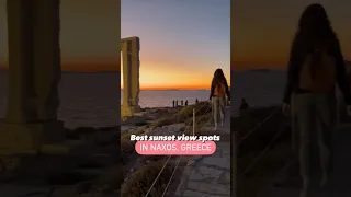 Best SUNSET views in Naxos, Greece ☀️