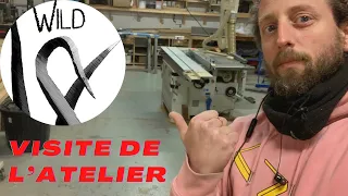 Visite d’un atelier artisanal de menuiserie ébénisterie