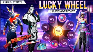 Next Lucky Wheel Event, Jazz Pant Return 🤯🥳| Free Fire New Event | Ff New Event | New Event Ff