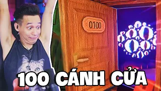 (Roblox Doors) Thử thách vượt qua 100 cánh cửa cùng huynh đệ và cái kết.