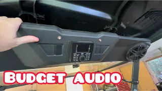 Canam Defender Budget Audio! #canamdefender #sidebyside #defender