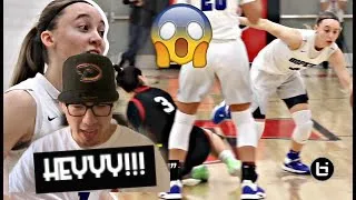 BEST FEMALE HOOPER IN THE COUNTRY! PAIGE BUCKETS AKA BUECKERS! SENIOR MIXTAPE REACTION!