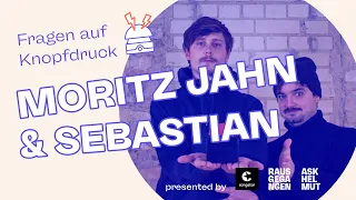 Klauen, Schauspielern und Weihnachtsmänner - Moritz Jahn & Sebastian bei Fragen auf Knopfdruck