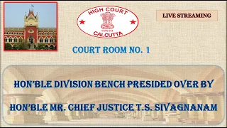 September 04, 2023 - Court Room No. 1 - Live Streaming of the Court proceedings.