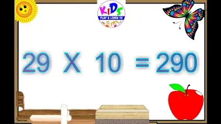Learn Table of 29 | Learn Table of 29 with fun | Multiplication Table of 29 | Table of Twenty Nine