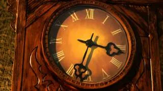 Animated Haunted Clock