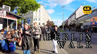 Tired of ❌TOURIST ATTRACTION?❌ Here, it's real Berlin 🇩🇪 | 4K WALKING TOUR | SPRING WALK