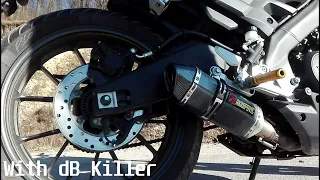 Yamaha MT125 Fake Akrapovic Sound